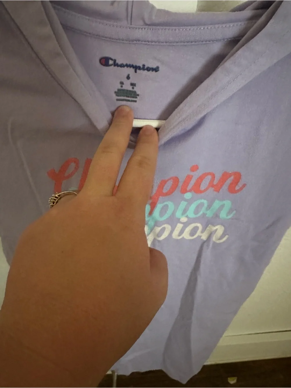 Champion soft lavender